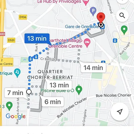 Nid Douillet 2 - Appartement Cosy Avec Garage Grenoble Buitenkant foto
